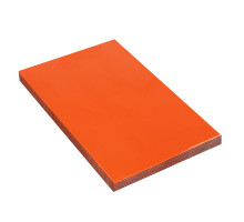 Micarta lining No. 92071 orange-black 8.2x80x130 mm